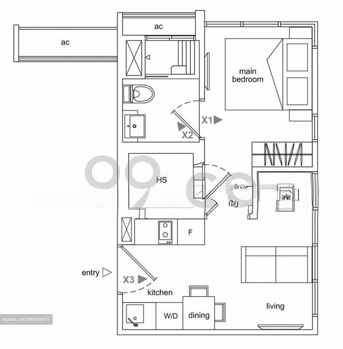 Suites @ Shrewsbury (D11), Apartment #501820101